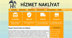 Desktop Screenshot of kayserievdenevenakliyat.info